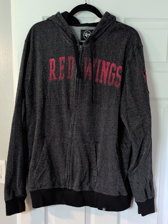 47 Other - 2X Detroit Red Wings Zip Up Hoodie